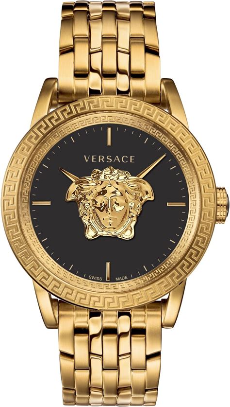 versace palazzo empire bracelet watch|Versace Mens Black 43 mm Palazzo Empire Watch VERD00819.